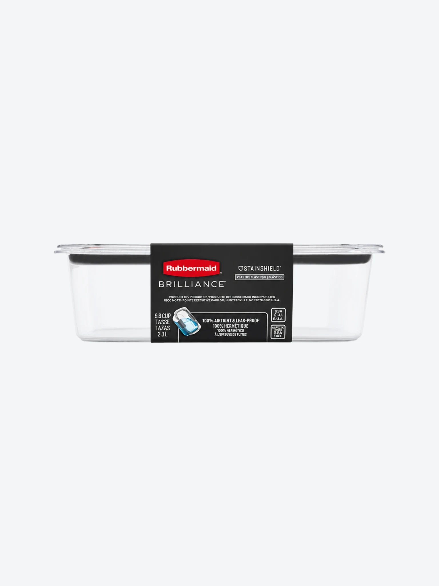 Rubbermaid Hermtico Brilliance - 9.6 Tazas-1