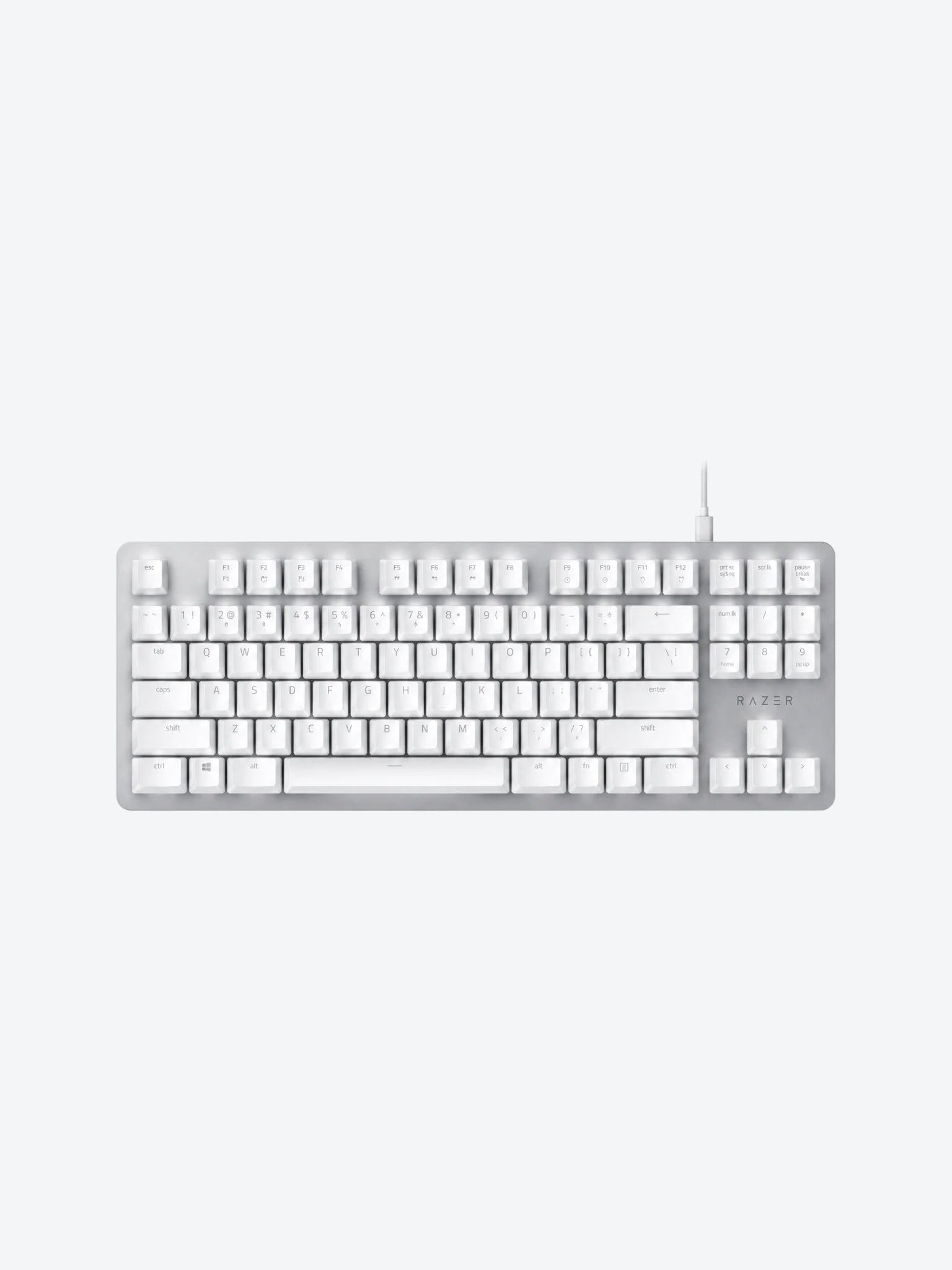 Teclado Razer Silent Mechanical Mercury BlackWidow Lite