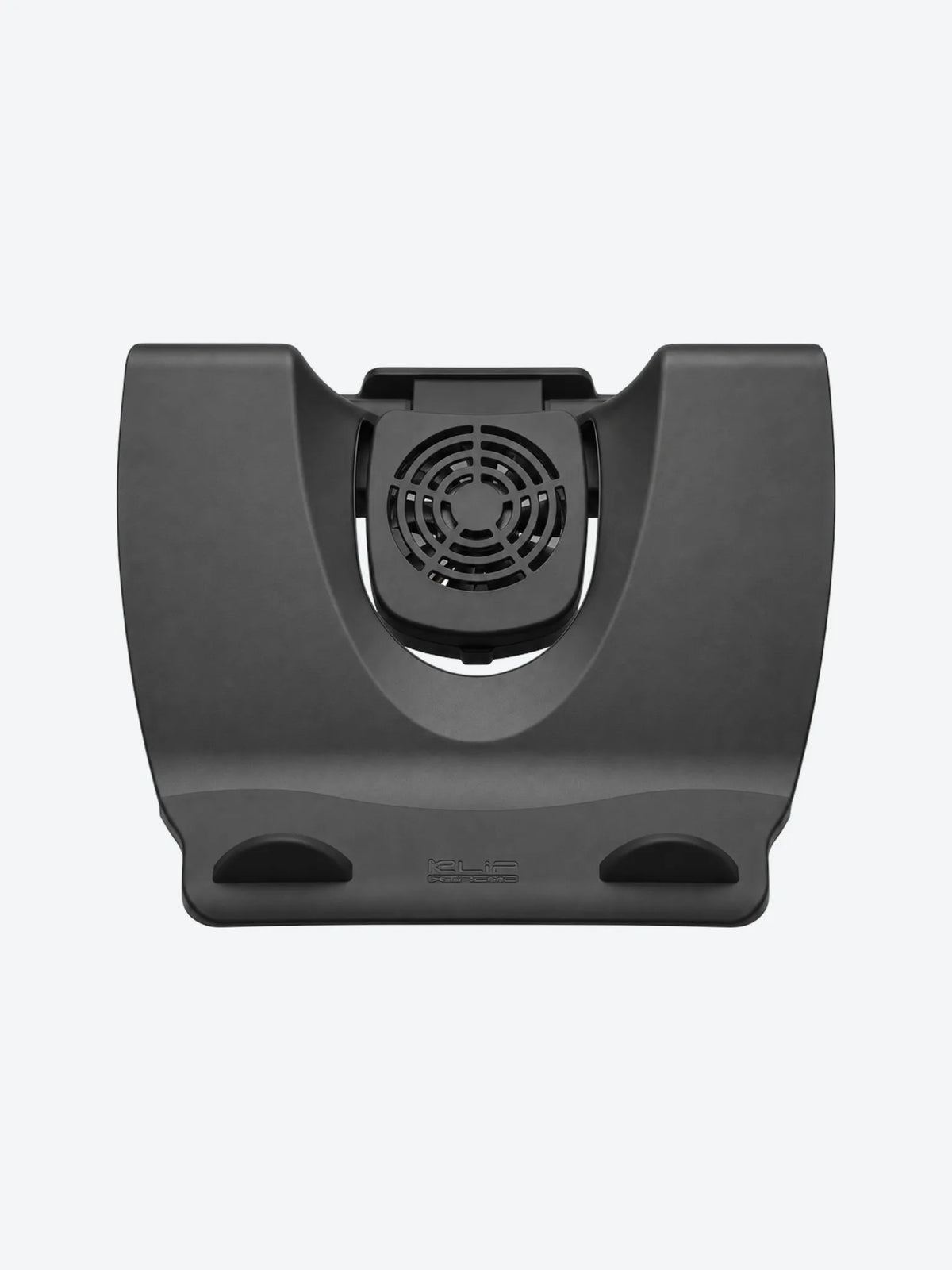 Klip Xtreme KNS-110B Notebook Stand / Cooling Station - Soporte para ordenador portátil - con concentrador USB de 4 puertos, ventilador de refrigeración - 17" - negro-1