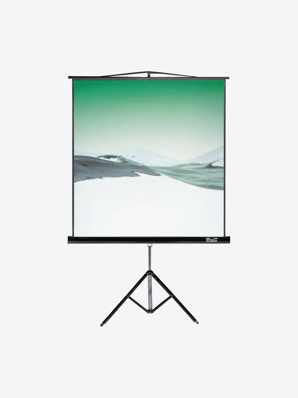 Klip Xtreme KPS-104 - Pantalla de proyección con trípode - 120" (305 cm) - 4:3 - Blanco mate - blanco-1