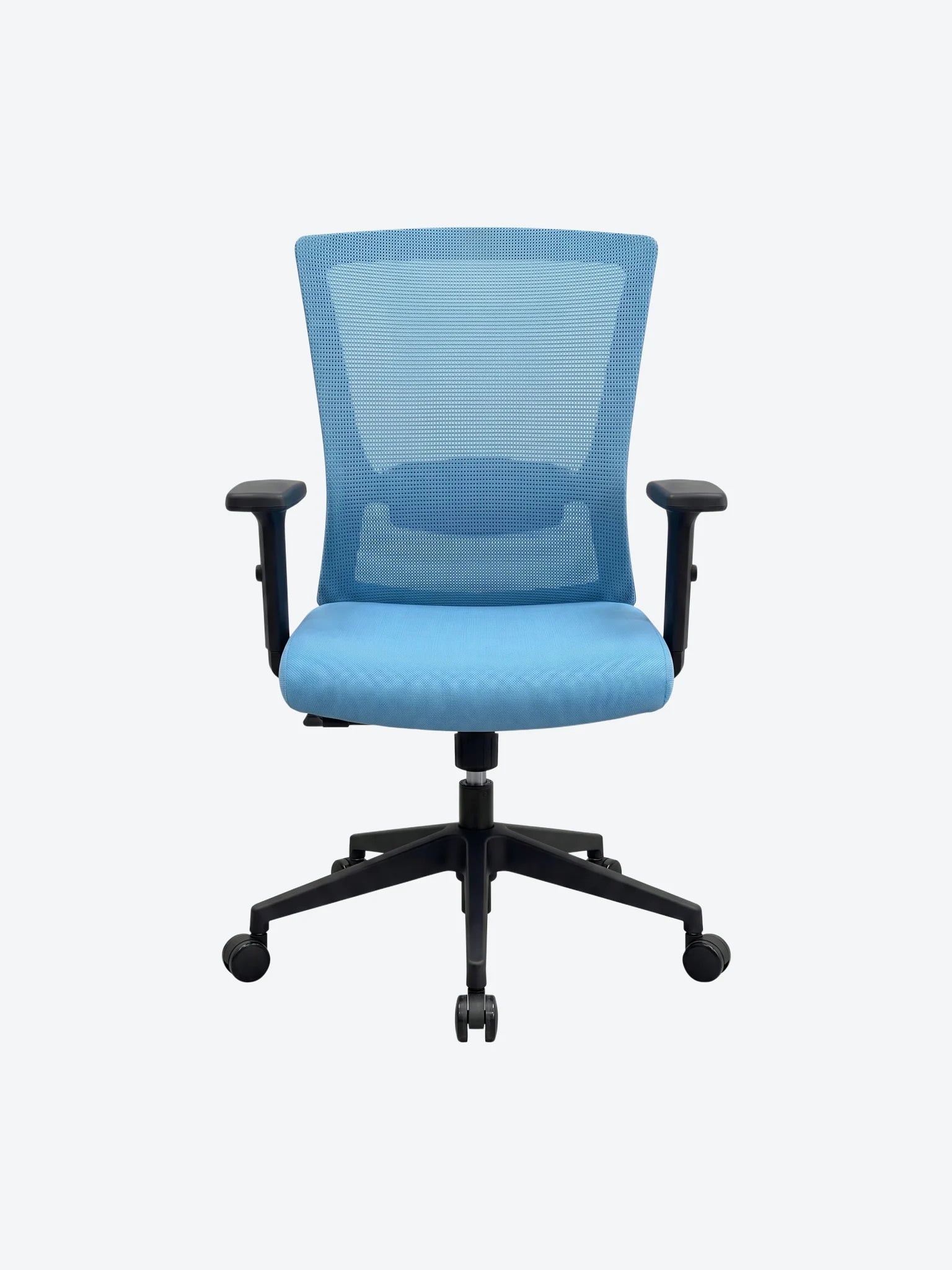 Silla de Oficina MG-WB-020-B1-BL De Tela Con Respaldo Color Negro