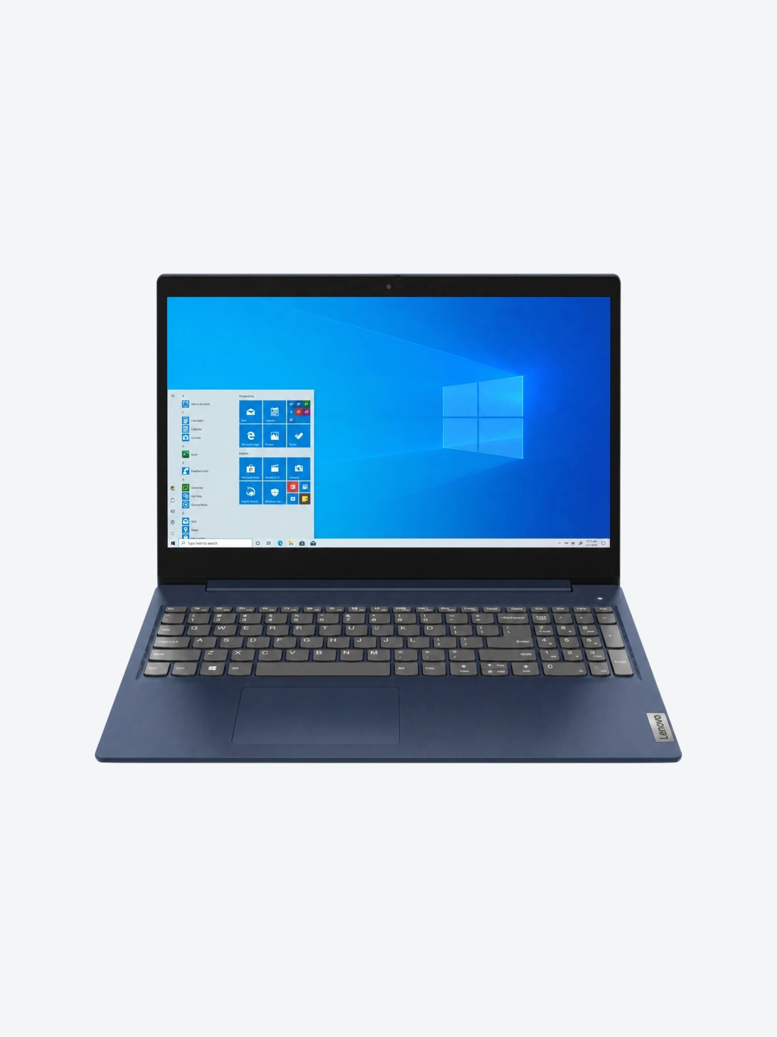 Laptop Lenovo 3 15IML05 Core I5-10210U 512GB SSD 12GB RAM 15.6" 1366x768 Touchscreen WIN 10 Color Azul Seminueva