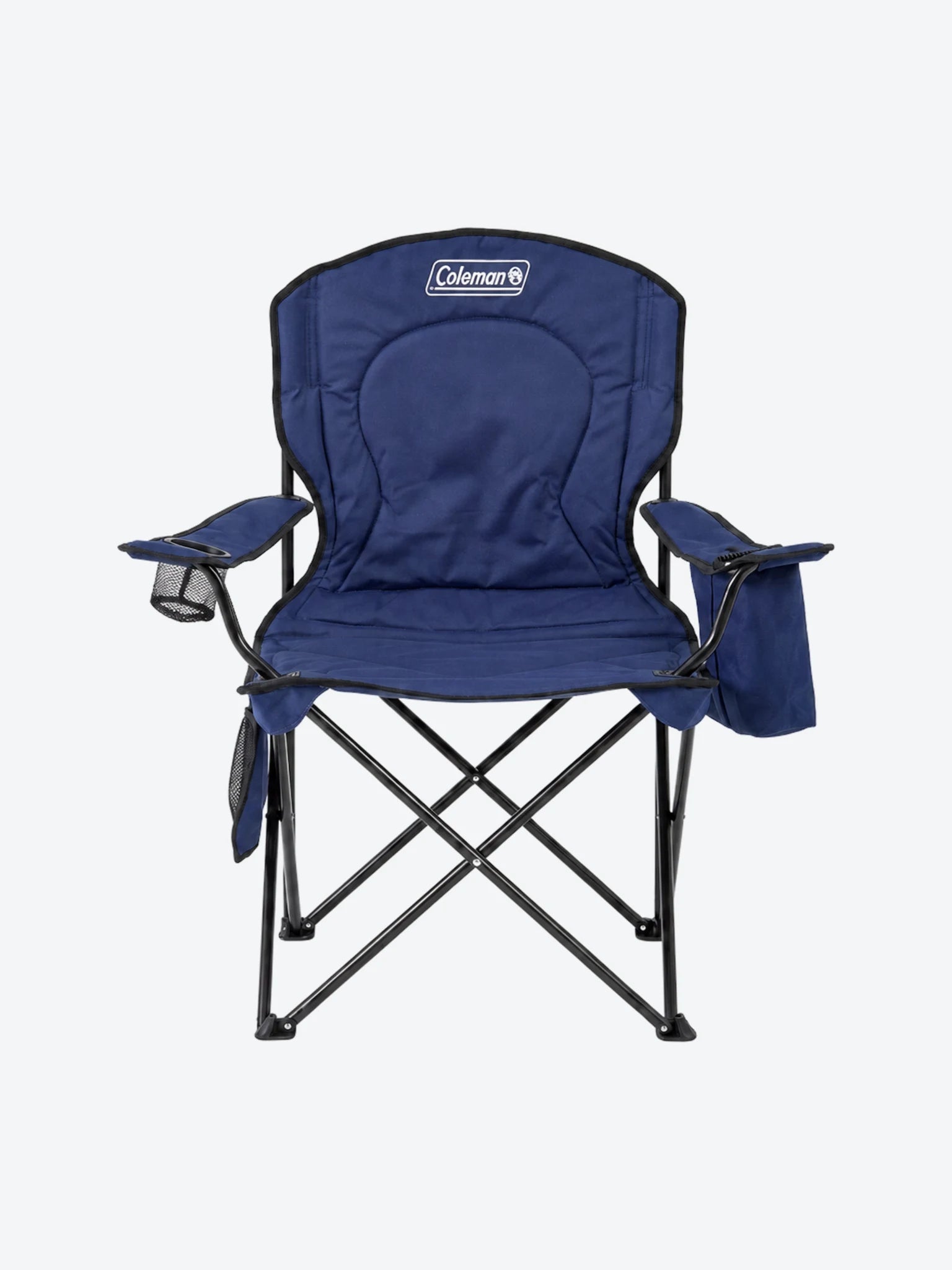 Coleman Silla con Hielera, Quad Plegable V2 Azul