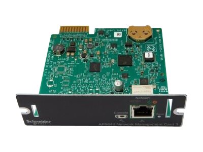 APC Network Management Card 3 with PowerChute Network Shutdown - Adaptador de administración remota - 1GbE - 1000Base-T - para P/N: SMTL2K2RM2UCLNC, SMTL3000RM2UCNC, SMX2KR2UX145, SMX750CUS, SRTL10KRM4UT, SRTL8KRM4UT-2