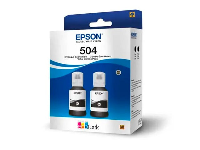 Epson - T504120-2 - Ink tank - Black - Pack L4160 L6161 L6-4