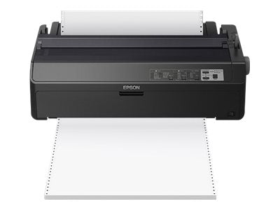 Epson LQ 2090II - Impresora - B/N - matriz de puntos - Rollo (21,6 cm), 406,4 mm (anchura), 420 x 364 mm - 360 x 180 ppp - 24 espiga - hasta 584 caracteres/segundo - paralelo, USB 2.0-4