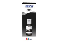 Epson 504 - 127 ml - negro - original - recarga de tinta - para EcoTank L4150, L4160, L4260, L6161, L6171, L6191, L6270; EcoTank ITS L4150, L4160-5