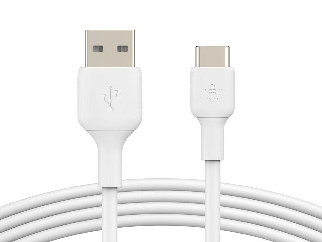 Belkin BoostCharge - Cable USB - 24 pin USB-C (M) a USB (M) - 1 m - blanco-2