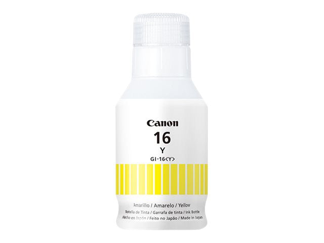 Canon GI 16 Y - 132 ml - amarillo - original - recarga de tinta - para MAXIFY GX6010, GX7010-8