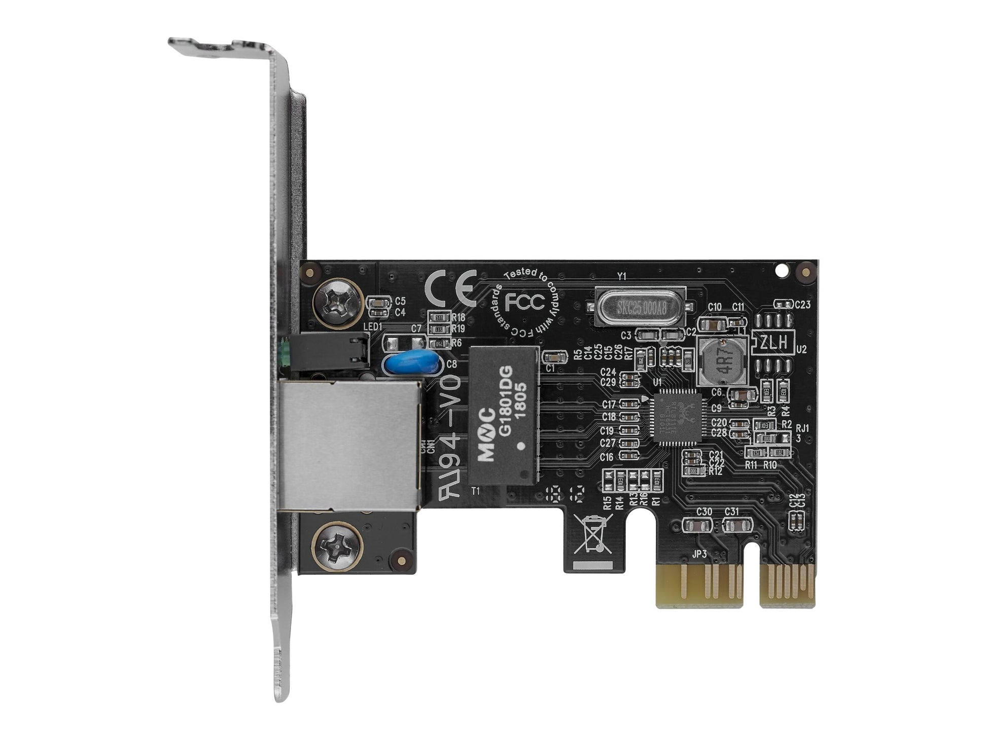StarTech.com Tarjeta de Red PCI Express de 1 Puerto Gigabit Ethernet -Adaptador NIC PCI-E - 1x RJ45 Hembra - Perfil Bajo - Adaptador de red - PCIe perfil bajo - Gigabit Ethernet x 1-4