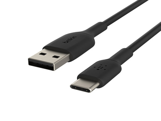 Belkin BoostCharge - Cable USB - 24 pin USB-C (M) a USB (M) - 2 m - negro-1