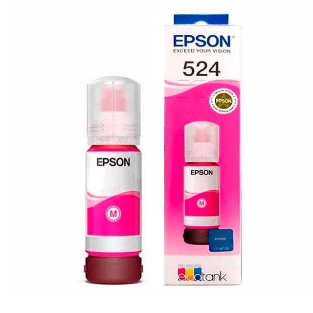 Epson - T524 - Ink bottle - Magenta-1