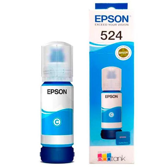 Epson - T524 - Ink bottle - Cyan-3