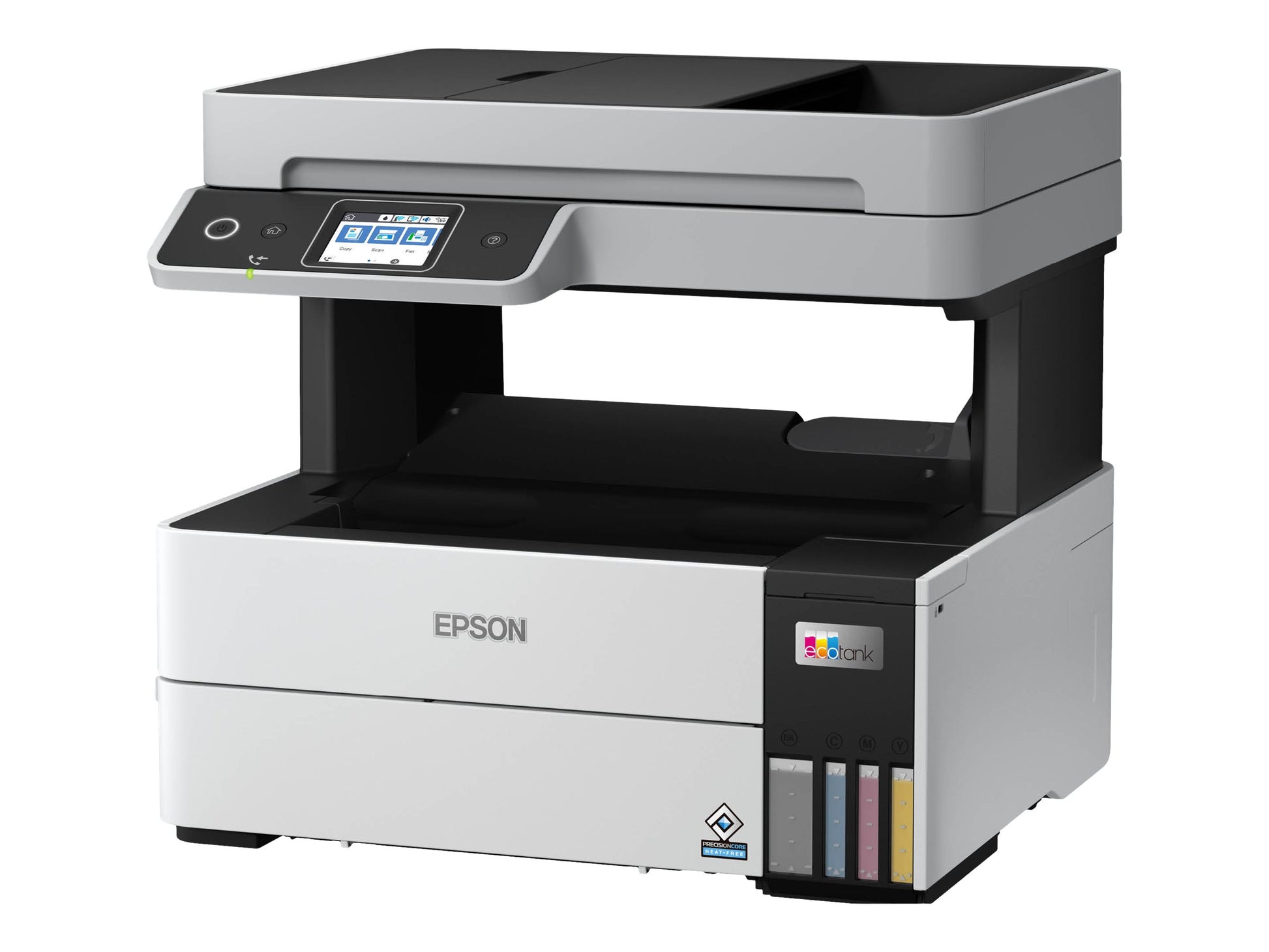 Epson EcoTank L6490 - Impresora multifunción - color - chorro de tinta - rellenable - 216 x 300 mm (original) - A4/Legal (material) - hasta 12 ppm (copiando) - hasta 17 ppm (impresión) - 250 hojas - 33.6 Kbps - LAN, USB 3.0, Wi-Fi(ac)-7
