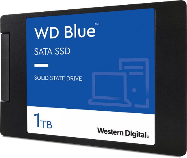 WD Blue SA510 WDS100T3B0A - SSD - 1 TB - interno - 2.5" - SATA 6Gb/s - azul-6