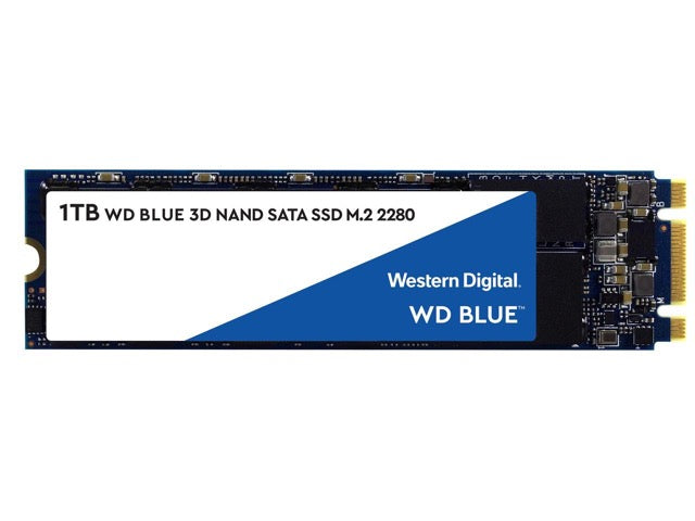 WD Blue SA510 WDS100T3B0B - SSD - 1 TB - interno - M.2 2280 - SATA 6Gb/s - azul-2