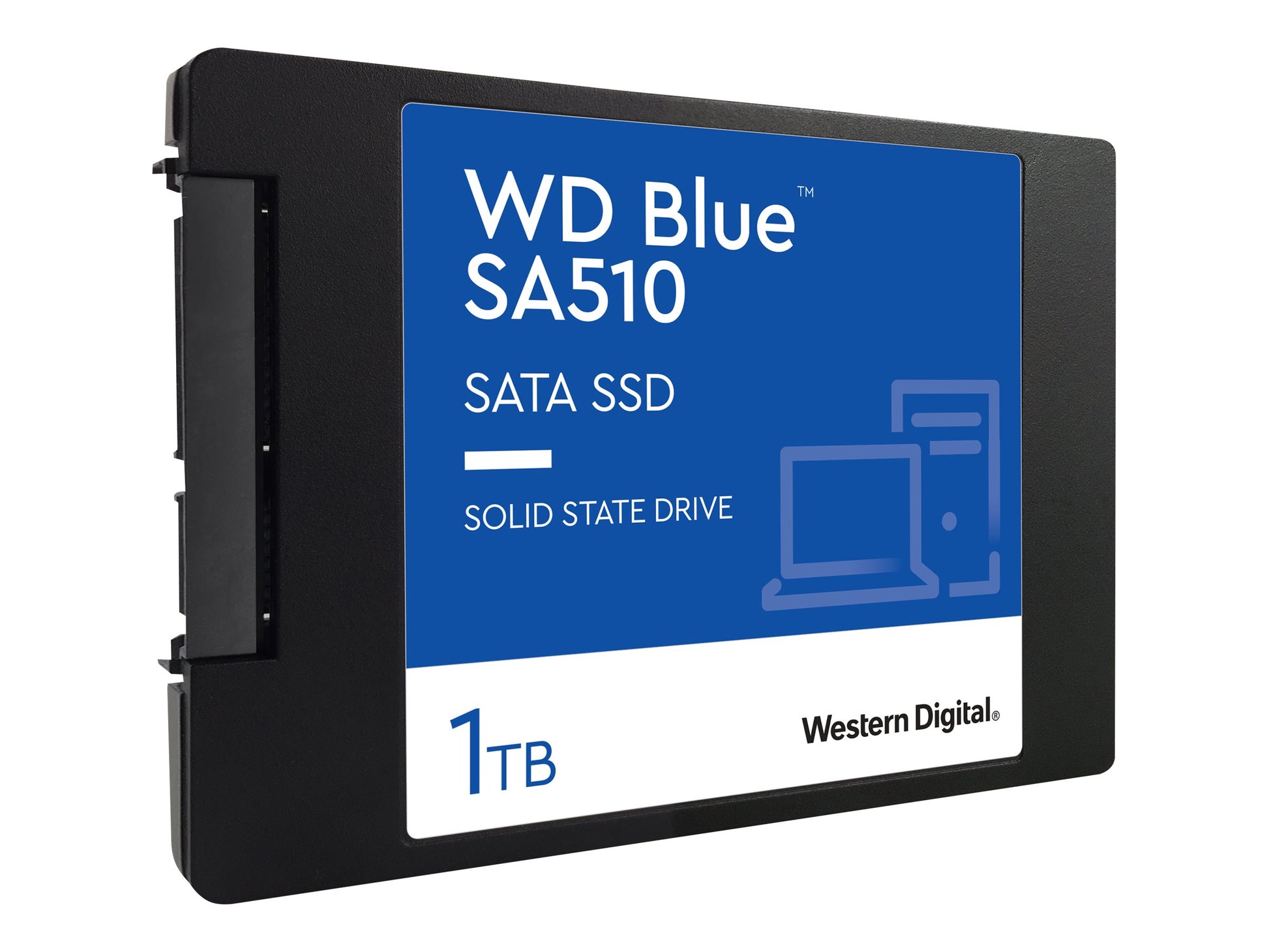 WD Blue SA510 WDS100T3B0A - SSD - 1 TB - interno - 2.5" - SATA 6Gb/s - azul-4