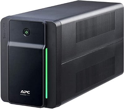 APC Back-UPS 1200VA - UPS - CA 120 V - 650 vatios - 1200 VA - 1 fase - 9 Ah - conectores de salida: 6 - negro-4