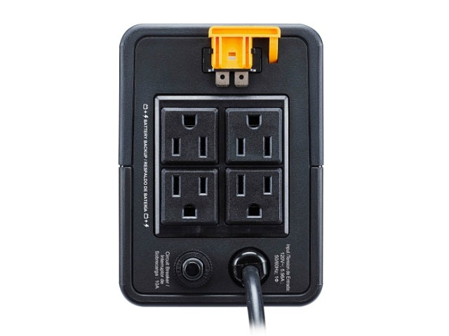 APC Back-UPS - UPS - CA 120 V - 360 vatios - 700 VA - conectores de salida: 4 - negro