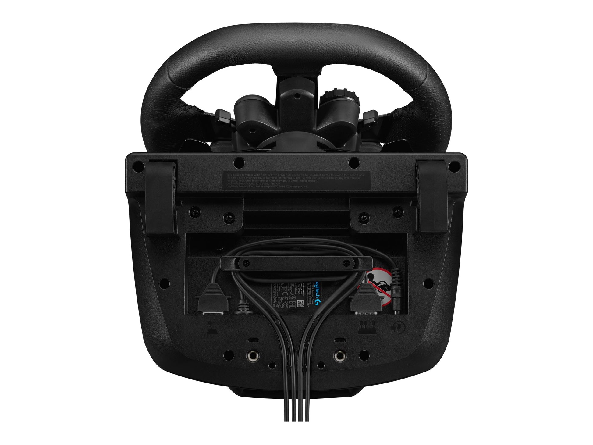 Logitech G923 Racing - Juego de volante y pedales - cableado - para PC, Sony PlayStation 4, Sony PlayStation 5-9