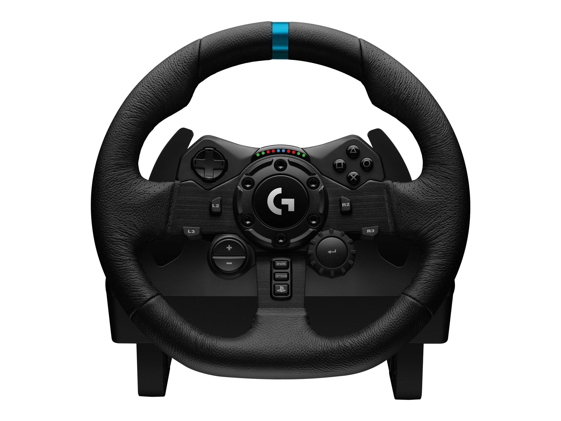 Logitech G923 Racing - Juego de volante y pedales - cableado - para PC, Sony PlayStation 4, Sony PlayStation 5-6