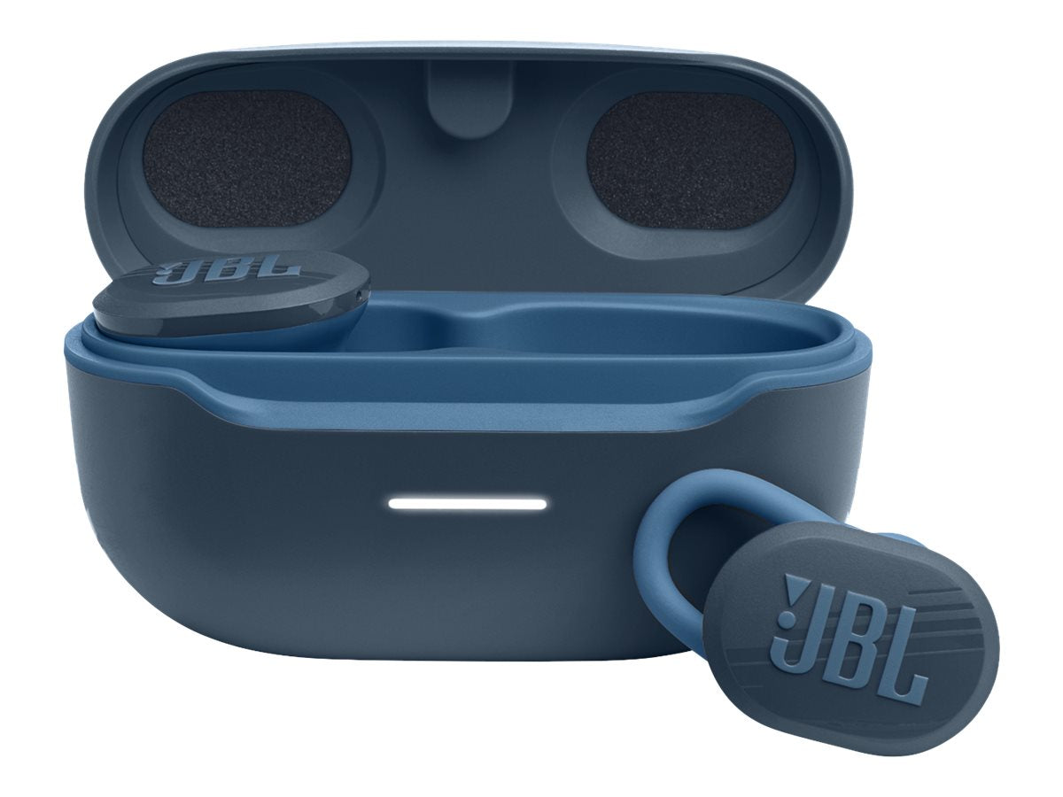 JBL Endurance Race - Auriculares inalámbricos con micro - en oreja - Bluetooth - azul-1