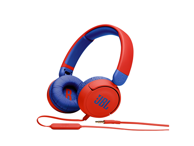 JBL - JR310 - Auriculares - Para dispositivos electrónicos portátiles / Para tabletas - Con cable - Rojo-1