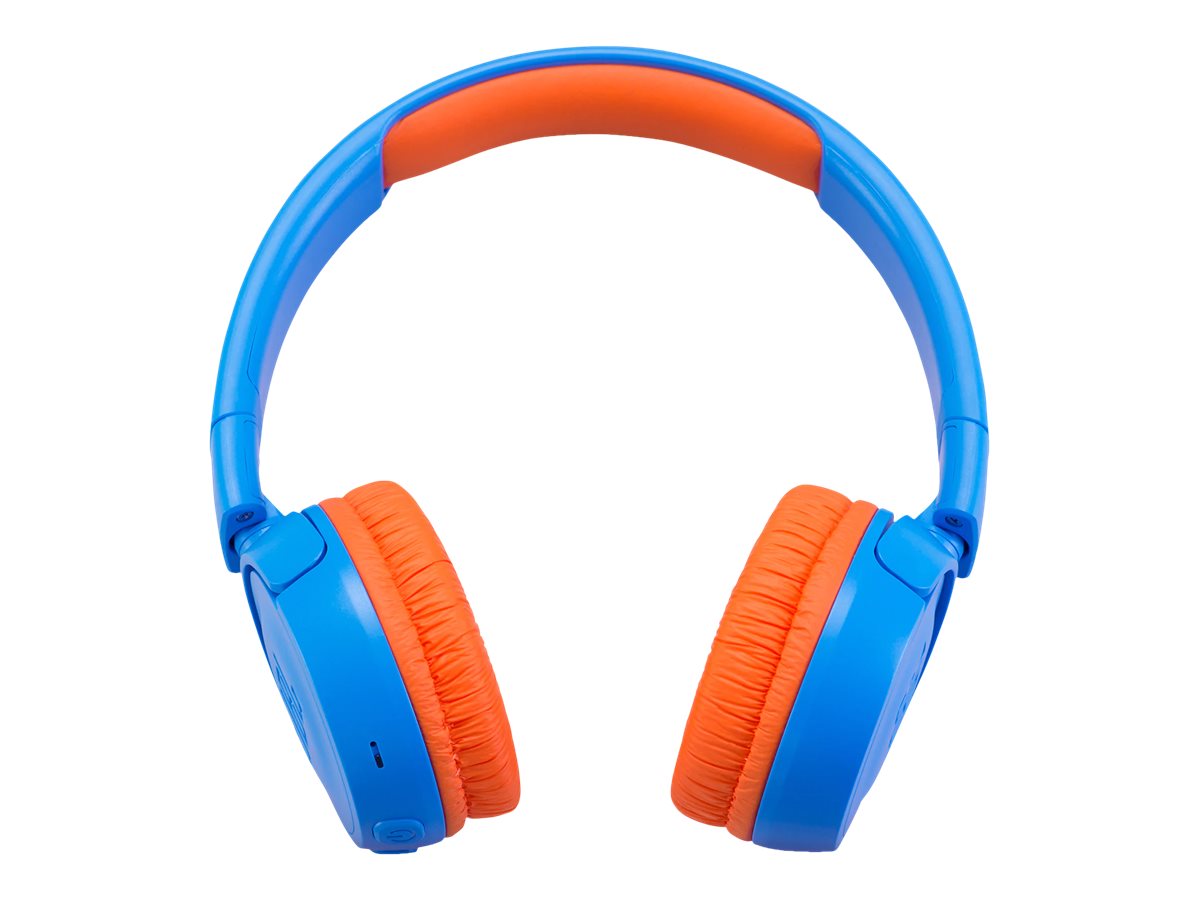 JBL JR300BT - Auriculares con diadema con micro - en oreja - Bluetooth - inalámbrico - naranja/azul-22