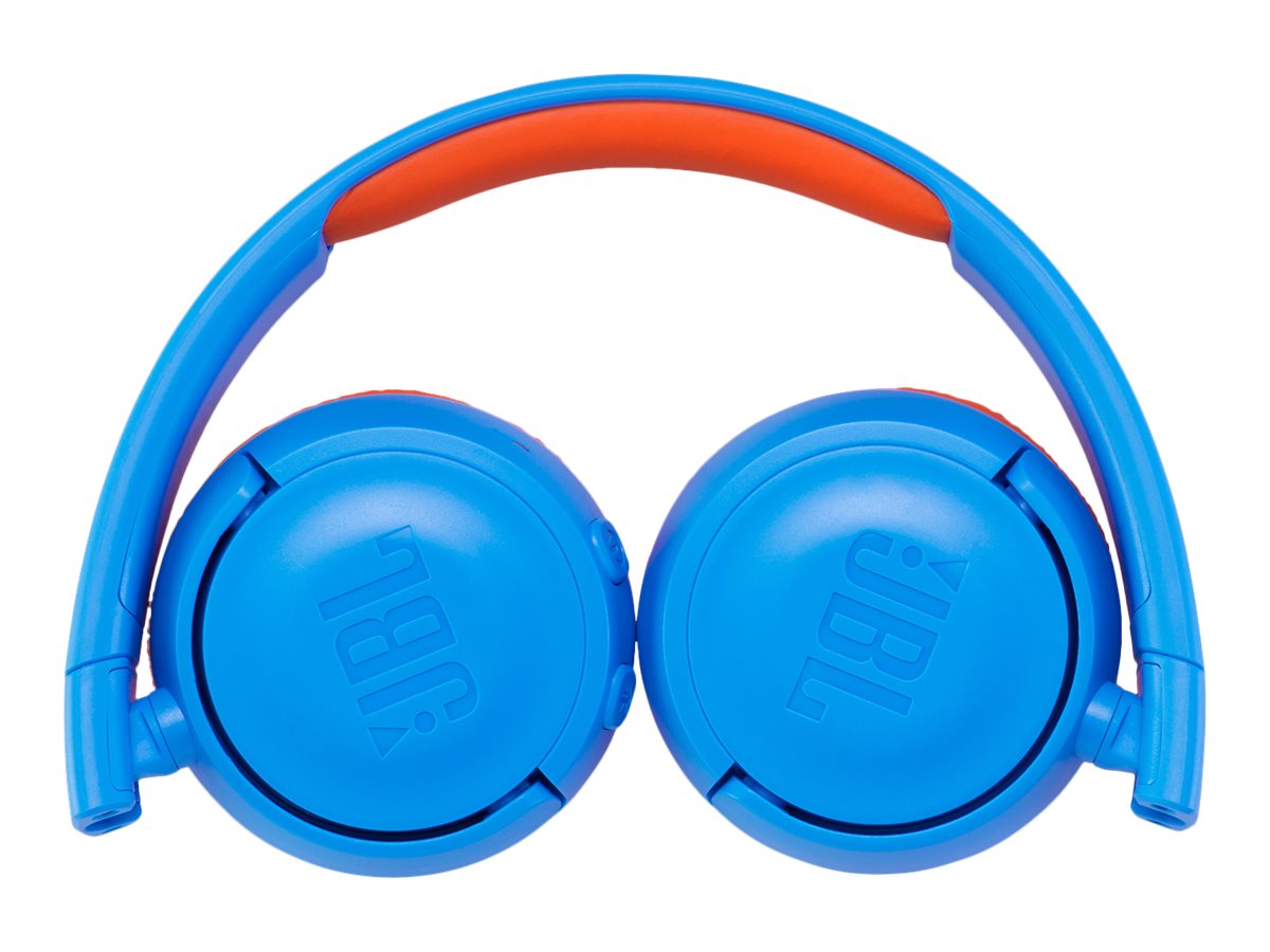 JBL JR300BT - Auriculares con diadema con micro - en oreja - Bluetooth - inalámbrico - naranja/azul-28