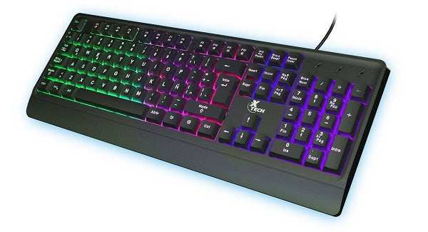 Xtech CHEVALIER XTK-505S - Teclado - retroiluminación - USB - QWERTY - español-4
