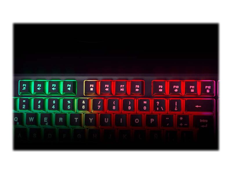 Xtech CHEVALIER XTK-505S - Teclado - retroiluminación - USB - QWERTY - español-16