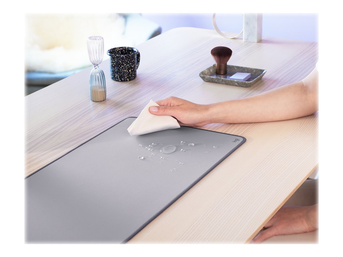 Logitech Studio Series Desk Mat - Teclado y alfombrilla de ratón - gris medio-19