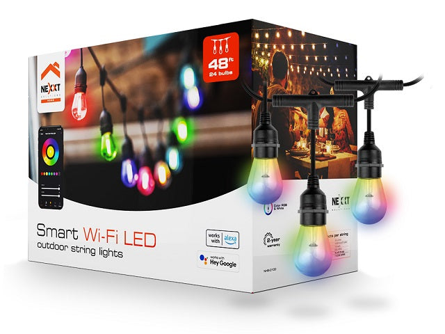 Nexxt Solutions Connectivity - RGB 24 Bulbs/48ft-2