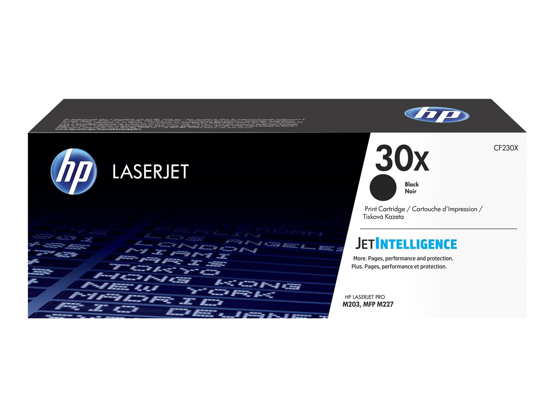 HP 30X - Negro - original - LaserJet - cartucho de tóner (CF230X) - para LaserJet Pro M203d, M203dn, M203dw, MFP M227fdn, MFP M227fdw, MFP M227sdn-7
