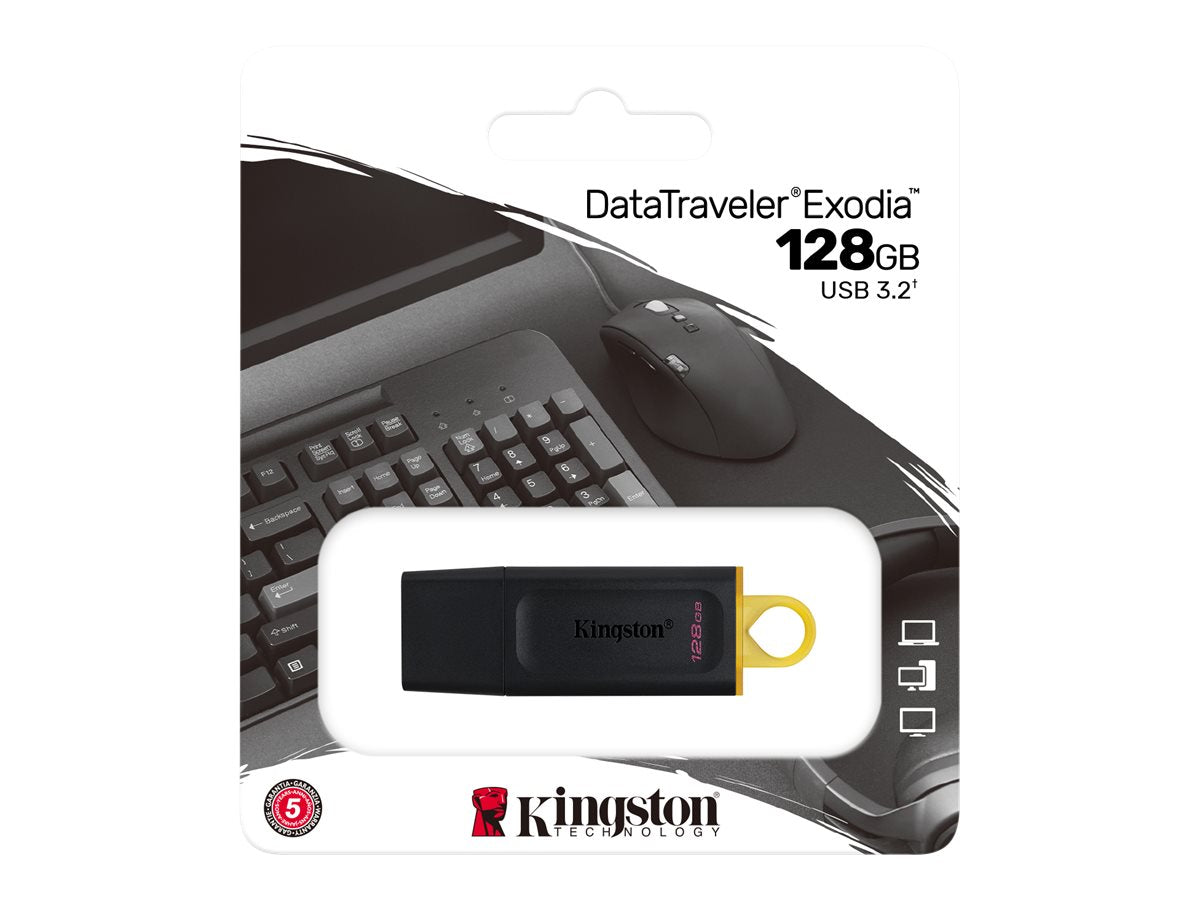 Kingston DataTraveler Exodia - Unidad flash USB - 128 GB - USB 3.2 Gen 1-17