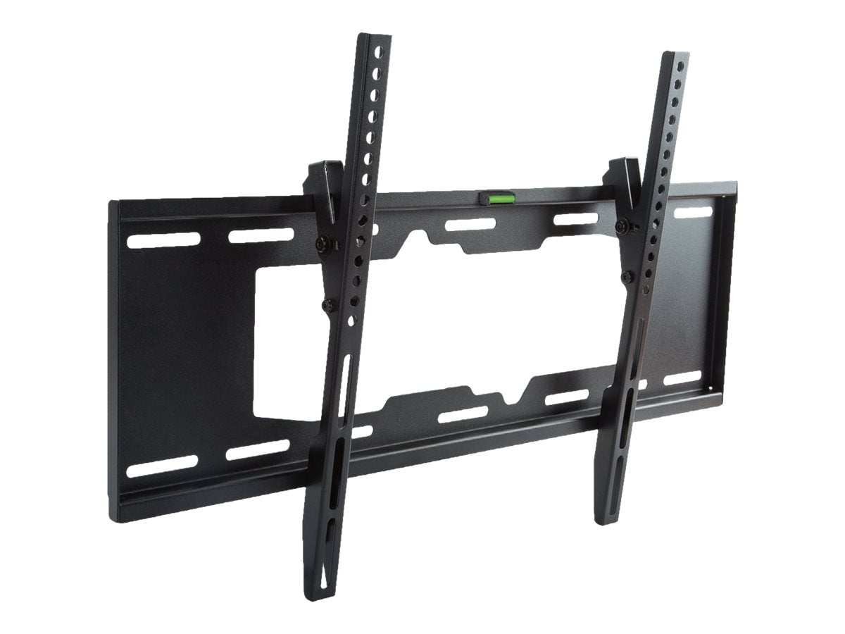 Klip Xtreme KTM-352 - Abrazadera - perfil bajo - para pantalla plana curva - bloqueable - acero - negro - tamaño de pantalla: 37"-80" - se puede instalar en la pared