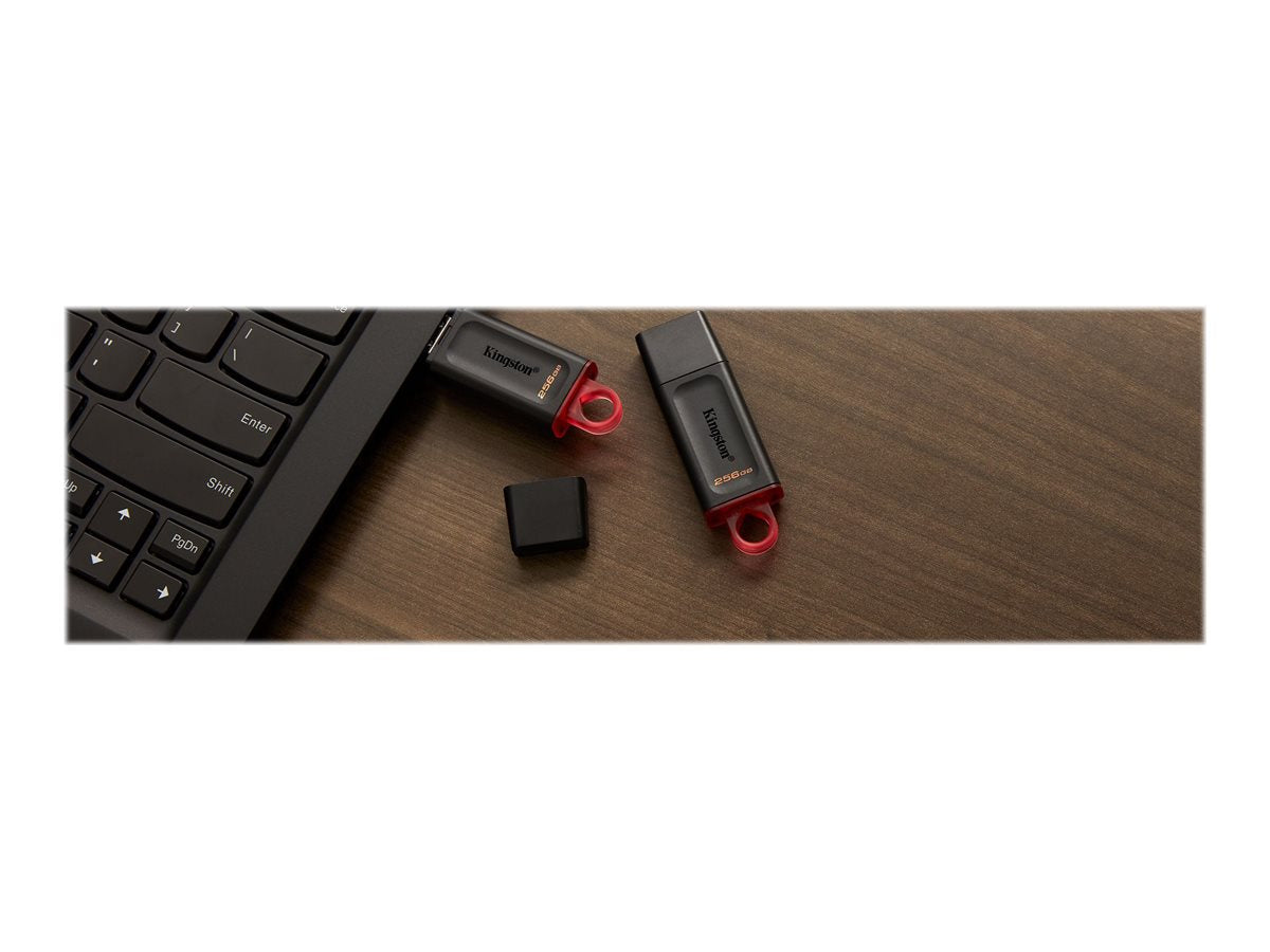 Kingston DataTraveler Exodia - Unidad flash USB - 256 GB - USB 3.2 Gen 1 - negro/rosa-5
