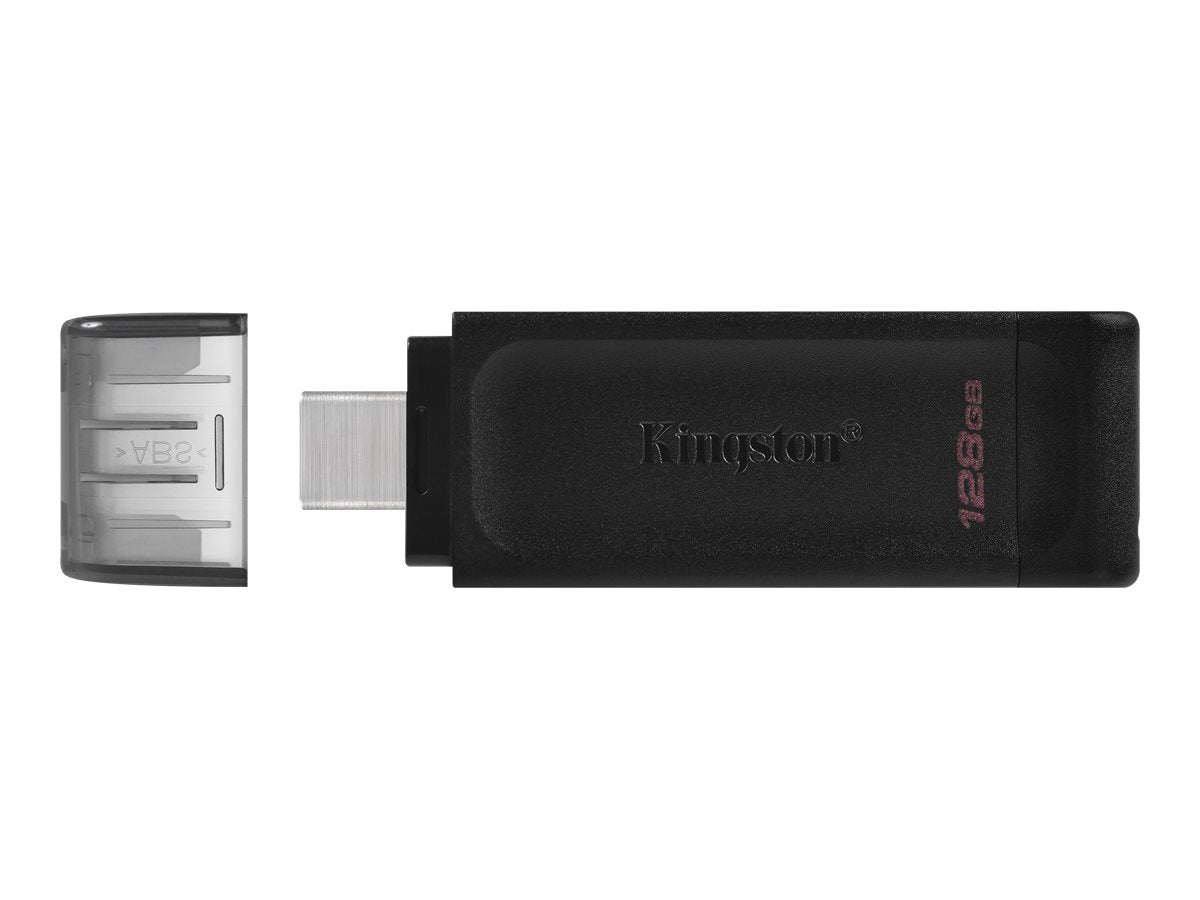 Kingston DataTraveler 70 - Unidad flash USB - 128 GB - USB-C 3.2 Gen 1-6