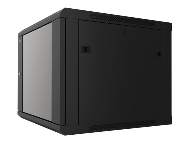 Nexxt Solutions - Rack armario - instalable en pared - RAL 9005, negro barniz - 9U - 19"-10