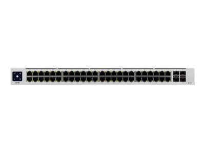 Ubiquiti UniFi Switch USW-48-POE - Conmutador - Gestionado - 48 x 10/100/1000 (32 PoE+) + 4 x Gigabit SFP - montaje en rack, sobremesa - PoE+ (195 W)-4