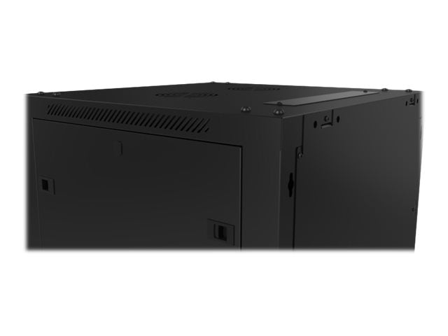 Nexxt Solutions - Rack armario - instalable en pared - RAL 9005, negro barniz - 6U - 19"-12
