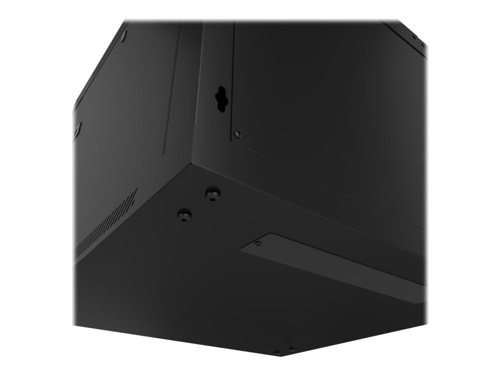 Nexxt Solutions - Rack armario - instalable en pared - RAL 9005, negro barniz - 9U - 19"-5