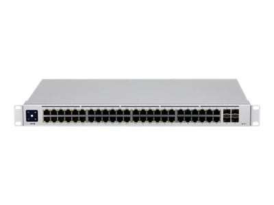 Ubiquiti UniFi Switch USW-48-POE - Conmutador - Gestionado - 48 x 10/100/1000 (32 PoE+) + 4 x Gigabit SFP - montaje en rack, sobremesa - PoE+ (195 W)-2
