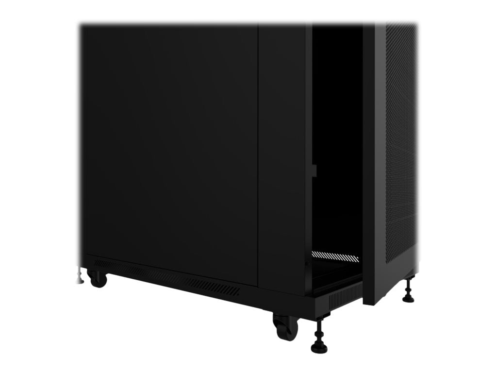 Nexxt Solutions - Rack armario - instalable en el suelo - RAL 9005, negro barniz - 42U - 19"-4