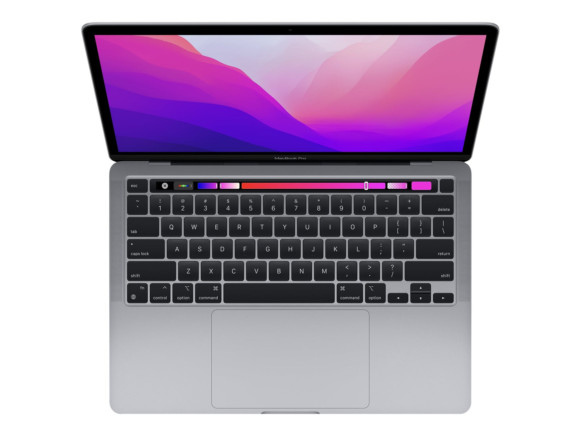 Apple MacBook Pro - M2 - M2 10-core GPU - 8 GB RAM - 256 GB SSD - 13.3" IPS 2560 x 1600 (WQXGA) - Wi-Fi 6 - gris espacio - kbd: EE. UU.-3