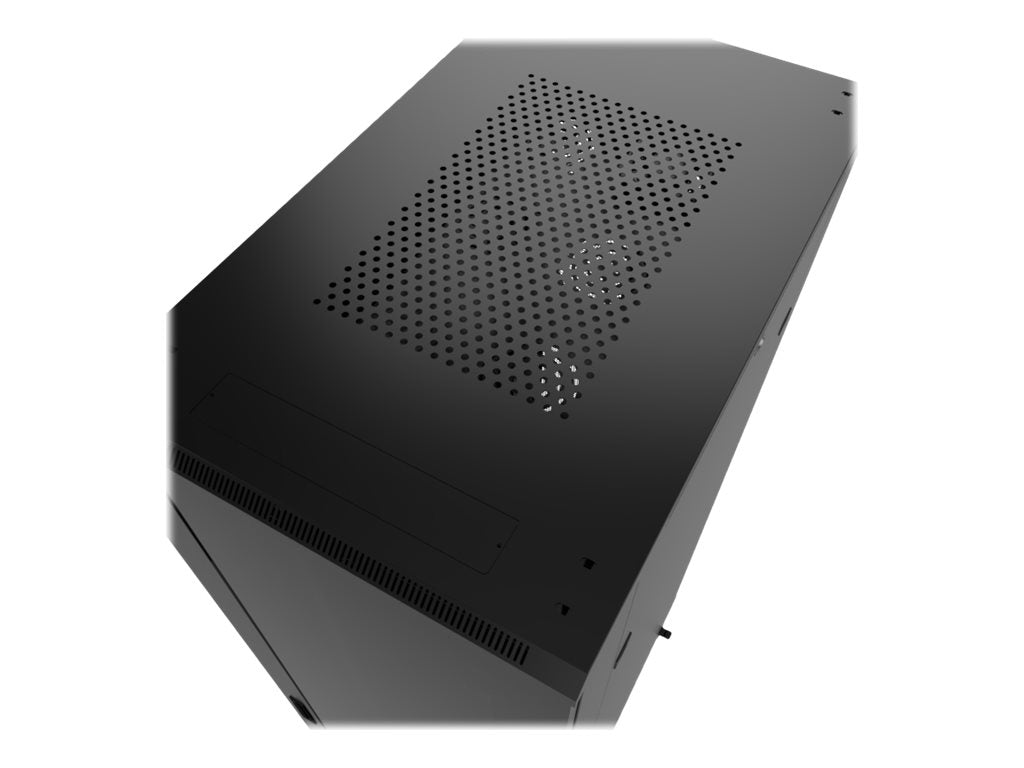 Nexxt Solutions - Rack armario - instalable en el suelo - RAL 9005, negro barniz - 42U - 19"-8