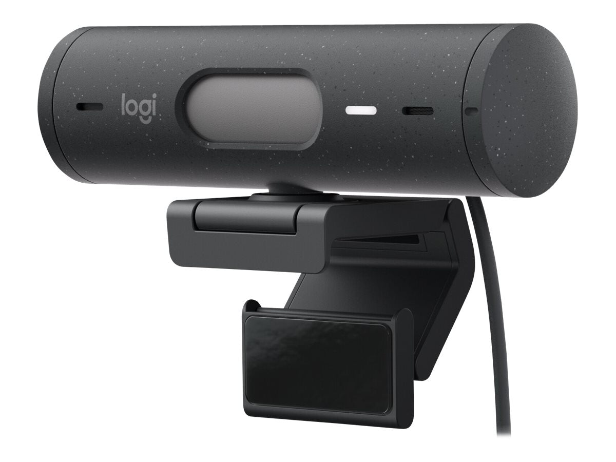 Logitech BRIO 500 - Webcam - color - 4 MP - 1920 x 1080 - 1080p, 720p - audio - USB-C-19