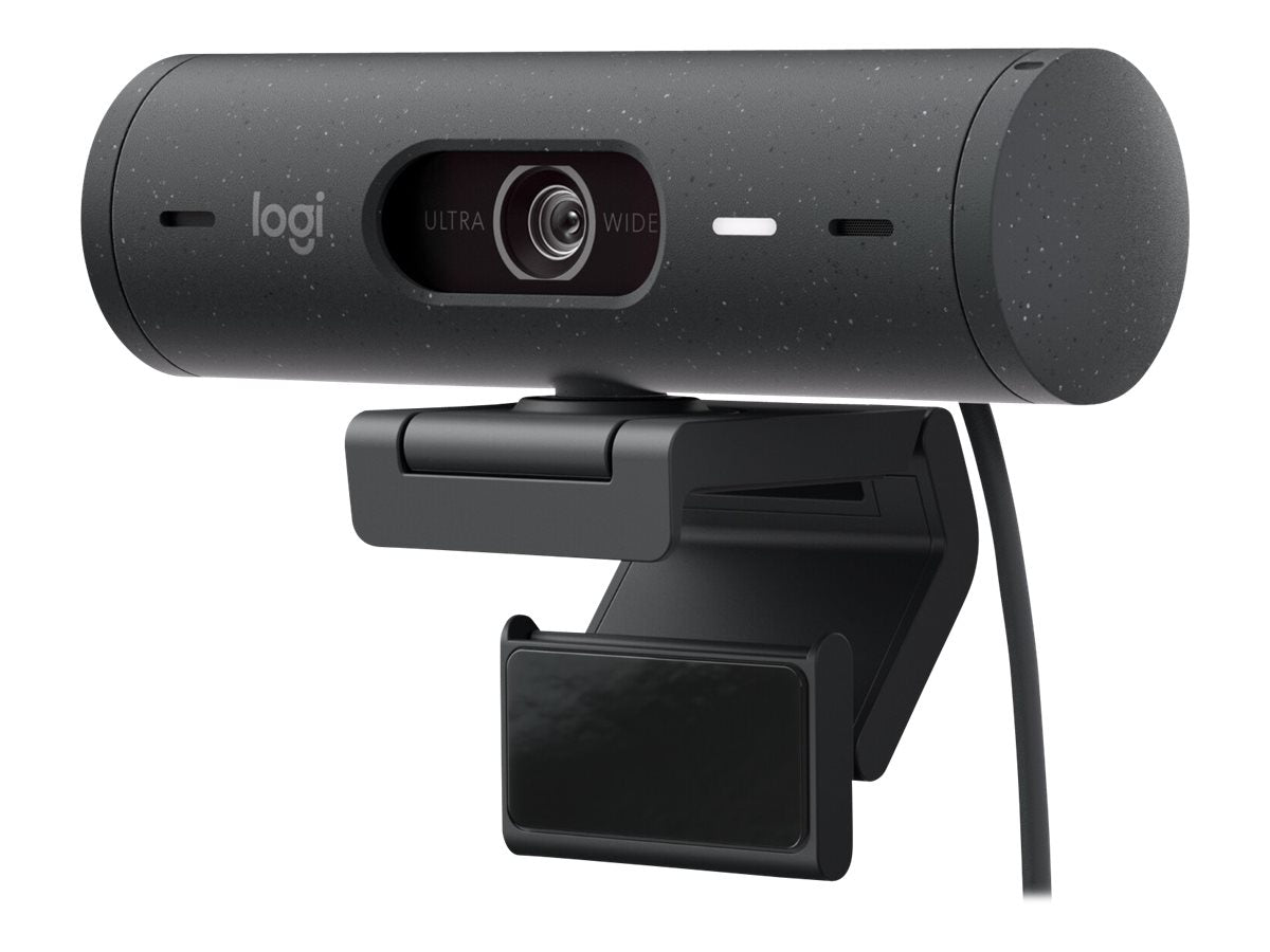 Logitech BRIO 500 - Webcam - color - 4 MP - 1920 x 1080 - 1080p, 720p - audio - USB-C