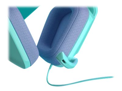 Logitech G G335 Wired Gaming Headset - Auricular - tamaño completo - cableado - conector de 3,5 mm - menta - certificado Discord-12