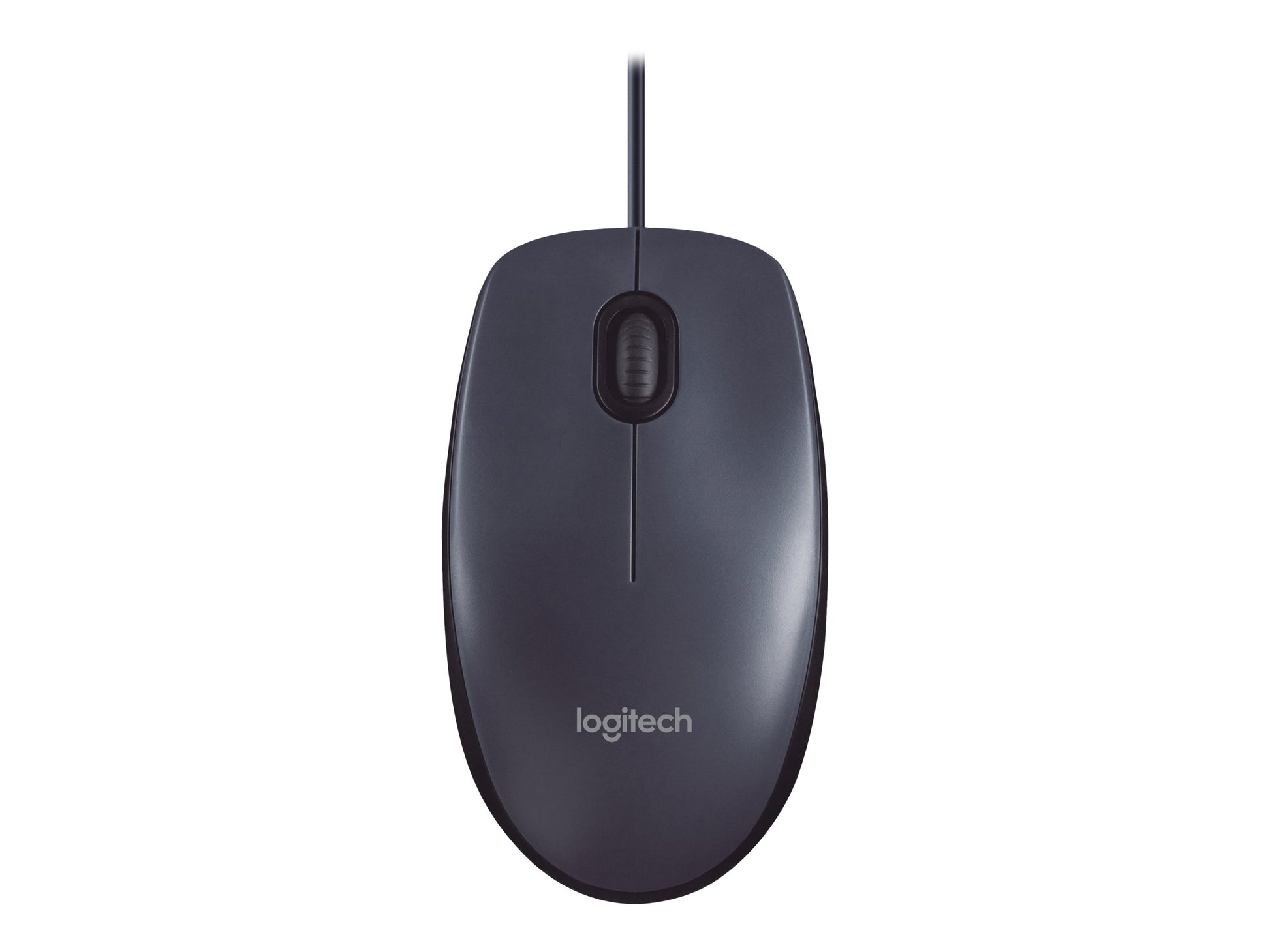 Logitech M100 - Ratón - diestro y zurdo - óptico - 3 botones - cableado - USB - negro-2
